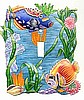 Switchplate - Handpainted Metal Tropical Fish Design - Light Switch Cover