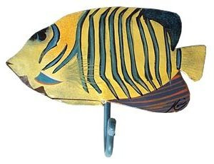 painted metal fish hook